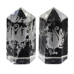 水晶彫刻ポイント 四神獣 五爪龍 1個売り 置物 風水 パワーストーン / インペリアルオーラ おしゃれ かわいい オシャレ 可愛い プレゼント ギフト 贈り物