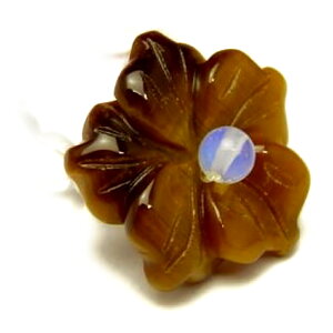【AR0002シリーズ】薔薇リング・指輪 タイガーアイ 野バラ 天然石 パワーストーン プチギフト 転勤 退職 お礼 母の日 敬老の日 クリスマス ギフト / インペリアルオーラ おしゃれ かわいい オ