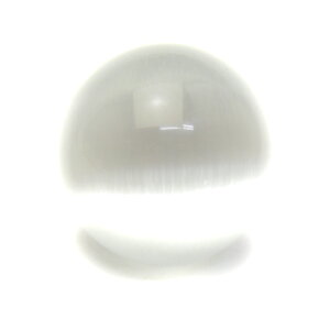 人工キャッツアイ 丸玉 30mm ホワイト 穴なし パワーストーン / インペリアルオーラ おしゃれ かわいい オシャレ 可愛い プレゼント ギフト 贈り物