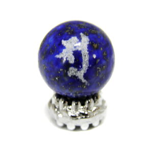 ソ・ス・弁財天/妙見菩薩 ラピスラズリ 白 梵字玉 10mm 彫刻ビーズ・彫りビーズ 手作りにオススメ! 天然石 パワーストーン / インペリアルオーラ おしゃれ かわいい オシャレ 可愛い プレ