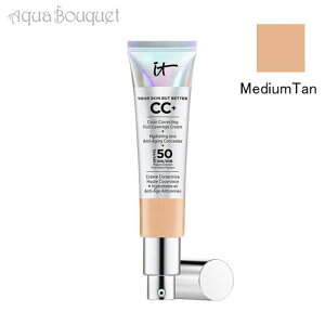 Cbg RXeBbNX A XL obg x^[ CC+ N[ SPF50+ #~fBA^ 32ml IT COSMETICS YOUR SKIN BUT BETTER CC+ CREAM SPF50+ #MEDIUMTAN [3b3]