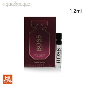 �q���[�S�{�X �U �Z���g �}�O�l�e�B�b�N �t�H�[�n�[ �I�[�h�p���t�@�� 1.2ml HUGO BOSS THE SCENT MAGNETIC FOR HER EDP�i�g���C�A�������j [aq5]�t ��̓� ���j��