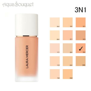 _ő100%|CgobNIԌ^[VG A t[X EFCgX tFNeBO t@f[V i 3N1 ot ) 30ml LAURA MERCIER REAL FLAWLESS WEIGHTLESS PERFECTING FOUNDATION #BUFF [