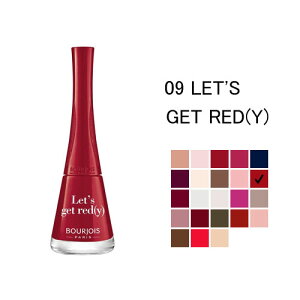 �u���W���� �l�C���J���[ ���� �Z�J���h ���F���j ���b�c �Q�b�g ���b�f�B (09 LET'S GET RED(Y)) BOURJOIS 1 SECONDE VERNIS [670]�t �z���C�g�f�[ ���j��