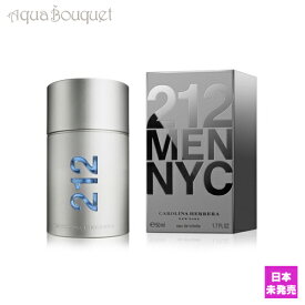 【4/1限定ポイント最大13倍！】キャロライナヘレラ ツーワンツー メン オードトワレ 50ml CAROLINA HERRERA 212 MEN EDT 50ml ［62559］[3F-C1]