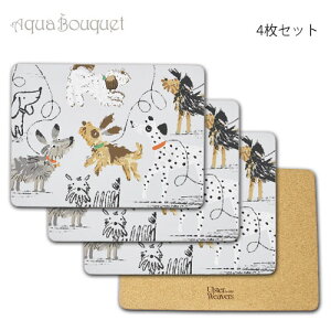 AX^[EB[o[Y `}bg hbOfCY 4g ULSTER WEAVERS DOG DAYS PLACEMAT [wjl]