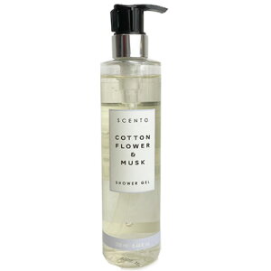  v[gɂ߁IIZg Rbgt[ &@XN@V[WF 250ml SCENTO COTTON FLOWER & MUSK [4084]iZgj [qud]