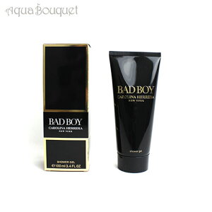 LCiw obh {[C V[WF 100ml  fB[X CAROLINA HERRERA BAD BOY SHOWER GEL [o3q]