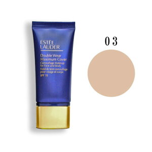 GXeB[_[ _u EFA }LV} Jo[ [NAbv 30ml 1N3 N[~[ oj ESTEE LAUDER DOUBEL WEAR MAX COVER CAMOUFLAGE MAKEUP FOR FACE & BODY SPF 15 1N3 CREAMY VANILLA [1939] [gpa]