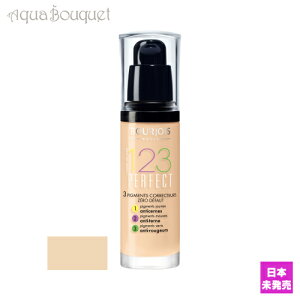 �u���W���� 123 �p�[�t�F�N�g �t�@���f�[�V���� 52 �o�j�� BOURJOIS PERFECT FOUNDATION SPF10 30ml VANILLE [5200] [npo]�t ��̓� ���j��