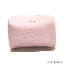 【マラソン期間限定！ポイント10倍】ゲラン トラベル メッシュ ポーチ ピンク GUERLAIN TRAVEL MESH POUCH PINK [ノベルティ] 化粧ポーチ ブランド