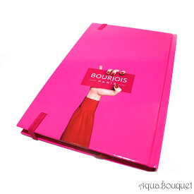 ブルジョワ ブックバンド付き ノートブック ピンク [ノベルティ] BOURJOIS NOTE BOOK PINK 化粧ポーチ ブランド