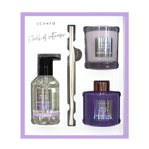 Zg ChoCIbgEH[^[[ RtZbgi fBt[U[nh {fBEHbVLhjSCENTO WILD VIOLET & WATER LILY GIFT SET [j42]