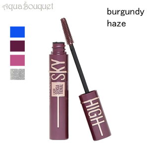 _ő1000~OFFN[|IԌ^Cx bVZZ[Vi XJCnC }XJ o[KfB wCY ( BURGUNDY HAZE ) 7.2ml MAYBELLINE LASH SENSATIONAL SKY HIGH MASCARA [dmf]