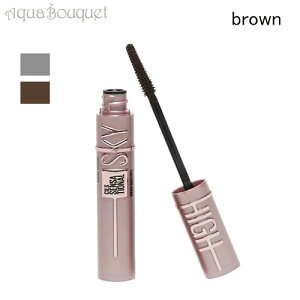 _ő1000~OFFN[|IԌ^Cx bVZZ[Vi XJCnC }XJ uE ( BROWN ) 7.2ml MAYBELLINE LASH SENSATIONAL SKY HIGH MASCARA [lwi]