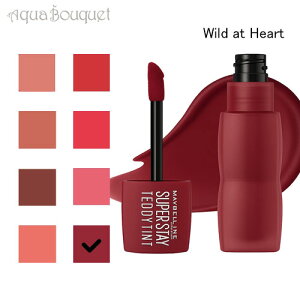 A p X[p[ XeC efB eBg Ch Abg n[g i WILD AT HEART j5ml L'OREAL PARIS SUPERSTAY TEDDY TINT [ddt]