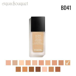 Vl Eg  ^ tCh NBbh t@f[V ( BD41 ) 30ml CHANEL ULTRA LE TEINT FOND DE TEINT FLUIDE LIQUID FOUNDATION [ehd]