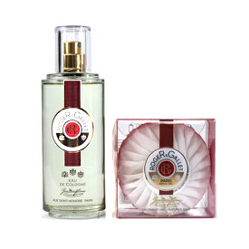 ロジェガレ ジャンマリファリナ ギフトセット（オーデコロン 100ml＆ パフューム ソープ 石鹸 100g） ROGER＆GALLET JEAN MARIE FARINA PERFUMED SET [3F-R9]