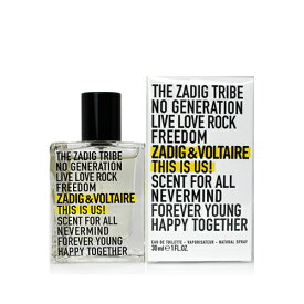 【4/1限定ポイント最大13倍！】ザディグ エ ヴォルテール ディス イズ アス！オードトワレ 30ml ZADIG&VOLTAIRE THIS IS US ! EDT [3F-Z]