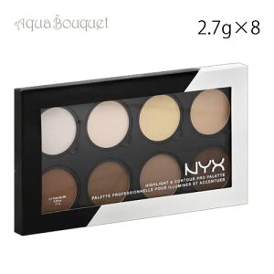 _ő100%|CgobNIԌ^jbNX nCCg Ah RgDA v pbg 2.7g×8 NYX PROFESSIONAL MAKEUP HIGHLIGHT & CONTOUR PRO PALETTE [rsl]