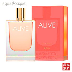 �q���[�S�{�X �A���C�u �I�[�h�p���t�@�� 80ml ���� ���f�B�[�X HUGO BOSS ALIVE EDP FOR HER [3F-H] [ct7]�ėp �u�₩ ������