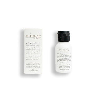 _ő1000~OFFN[|IԌ^tB\tB[ ~N [J[ NU[  }XN 30ml PHILOSOPHY MIRACLE WORKER ANTI-AGING LACTIC ACID CLEANSER & MASK [3F-P1] [jmf]