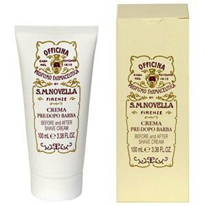 _ő100%|CgobNIԌ^isǁjT^ }A mFb vAt^[VF[rON[ 100ml Santa Maria Novella Before/After Shaving Cream [12270/0945] [vto]
