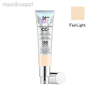 Cbg RXeBbNX A XL obg x^[ CC+ N[ SPF50+ #tFACg 32ml IT COSMETICS YOUR SKIN BUT BETTER CC+ CREAM SPF50+ FAIRLIGHT [mni]