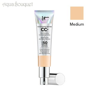 Cbg RXeBbNX A XL obg x^[ CC+ N[ SPF50+ #~fBA 32ml IT COSMETICS YOUR SKIN BUT BETTER CC+ CREAM SPF50+ #MEDIUM [50a]