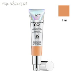 Cbg RXeBbNX A XL obg x^[ CC+ N[ SPF50+ #^ 32ml IT COSMETICS YOUR SKIN BUT BETTER CC+ CREAM SPF50+ #TAN [ml7]