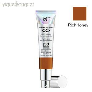 Cbg RXeBbNX A XL obg x^[ CC+ N[ SPF50+ #b`nj[ 32ml IT COSMETICS YOUR SKIN BUT BETTER CC+ CREAM SPF50+ #RICHHONEY [k08]
