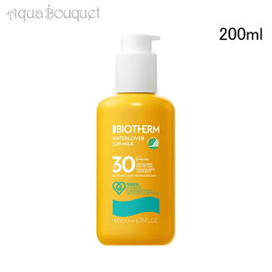 �r�I�e���� �E�H�[�^�[���o�[ �T�����[�V���� �~���N �t�F�C�X & �{�f�B 200ml UVA/UVB SPF30 BIOTHERM WATERLOVER SUN MILK FACE & BODY [3F-B2] [6np]�t ��̓� ���j��