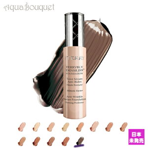 oC e[ euC fVX t@f[V No10 DEEP EBONY 30ml BY TERRY TERRYBLY DENSILISS FOUNDATION [l3k]