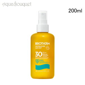 �y�撅���聚�ő�1200�~OFF�N�[�|���z�z&���I100���|�C���g�o�b�N�z�r�I�e���� �E�H�[�^�[���o�[ �T���X�v���[ �t�F�C�X & �{�f�B 200ml UVA/UVB SPF30 BIOTHERM WATERLOVER SUN SPRAY FACE & BODY [3F-B2] [4pb]�t �z