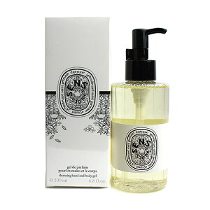 _ő100%|CgobNIԌ^fBveBbN nh{fBEHbV WF I[fTX 200ml DIPTYQUE EAU DES SENS CLEANSING HAND & BODY GEL [440723/5561] [h5k]
