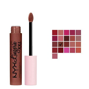 �j�b�N�X ���b�v�����W�F���[ XXL �}�b�g ���L�b�h���b�v�X�e�B�b�N ���[ �J�b�v (LOW CUT) 4ml NYX LIP LINGERIE XXL MATTE LIQUID LIPSTICK [75v]�ėp �u�₩ ������