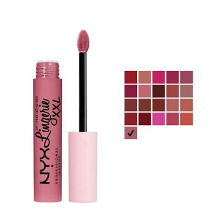 �j�b�N�X ���b�v�����W�F���[ XXL �}�b�g ���L�b�h���b�v�X�e�B�b�N �}�b�N�X �A�E�g (MAXX OUT) 4ml NYX LIP LINGERIE XXL MATTE LIQUID LIPSTICK [4da]�t ��̓� ���j��