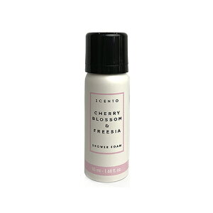 Zg `F[ubT  t[WA V[tH[ 50ml SCENTO SCENTO CHERRY BLOSSOM & FREESIA SHOWER FOAM [ohx]