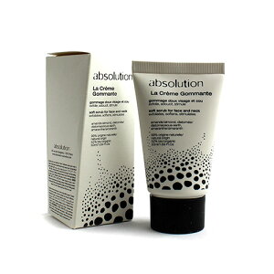 Au\V N[ S}gD \tg tFCX XNu 50ml ABSOLUTION LA CREME GOMMANTE SOFT SCRUB FOR FACE[0217] [3F-A] [hv3]