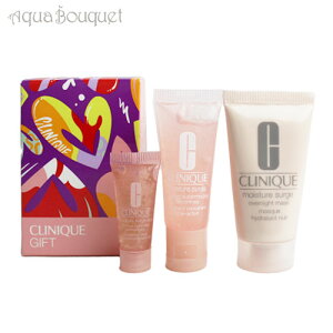 Nj[N CX`[ T[W XLPA 3_ZbgiI[o[iCg }XNECX`[ T[W100EACZjCLINIQUE MOISTURE SURGE GIFT SET[8321] [ier]