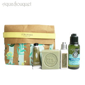 ロクシタン プロヴァンス ポーチ付き 4点セット（シャンプー・ボディローション・石鹸・ハンドクリーム） L'OCCITANE EN PROVENCE SET [6477] [ch0]