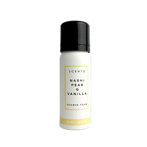 Zg iVyA[oj V[tH[ 50ml  fB[X SCENTO NASHI PEAR  VANILLA SHOWER FOAM [vmd]