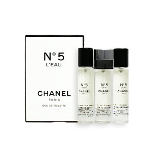 _300~OFFN[|IԌ^Vl N°5 [ I[hD gbg cCXgXv[ (tB) 3×20ml  fB[X CHANEL p NO.5 L'EAU EDT REFILLS [3F-C12] [to4]