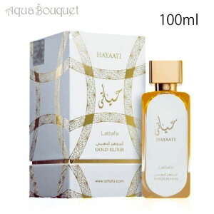 b^t@ n[eB S[h GNT[ I[hpt@ 100ml LATTAFA HAYAATI GOLD ELIXIR EDP [e3q]