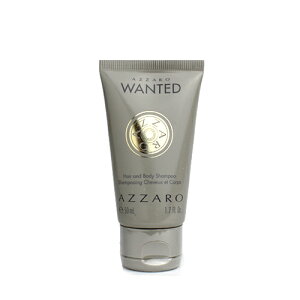 _100~OFFN[|IԌ^AU EHebh wA{fBEHbV 50ml AZZARO WANTED HAIR  BODY WASH [8796] [moj]