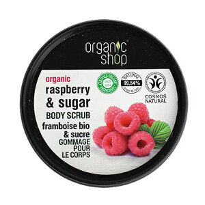 I[KjbNVbv {fBXNu I[KjbN Yx[ VK[ 250ml ORGANIC SHOP BODY SCRUB RASBERRY & SUGAR [tne]