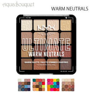 �_100�~OFF�N�[�|���I���Ԍ���^�j�b�N�X �A���e�B���b�g �V���h�E �p���b�g �E�H�[���j���[�g���� ( WARM NEUTRALS ) 16 x 0.8g NYX ULTIMATE EYESHADOW PALETTE �A�C�V���h�E�p���b�g �r�[�K�� [wu6]