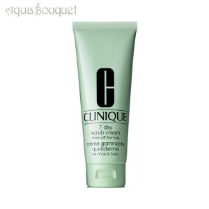 �N���j�[�N �Z�u���f�C �X�N���u �N���[�� �����X �I�t �t�H�[�~���� 100ml CLINIQUE 7 DAY SCRUB CREAM [3F-C3] [axu]