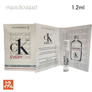 �J���o���N���C�� �V�[�P�[ �G�u������ �I�[�h�g���� 1.2ml CALVIN KLEIN CK EVERYONE EDT�i�g���C�A�������j�~ �o�����^�C������ ���j��