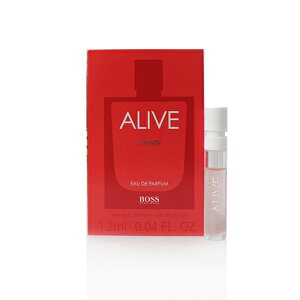 �q���[�S�{�X �A���C�u �C���e���X �I�[�h�p���t�@�� 1.2ml ���� ���f�B�[�X HUGO BOSS ALIVE INTENSE EDP�i�g���C�A�������j [0xu]�ėp �u�₩ ������